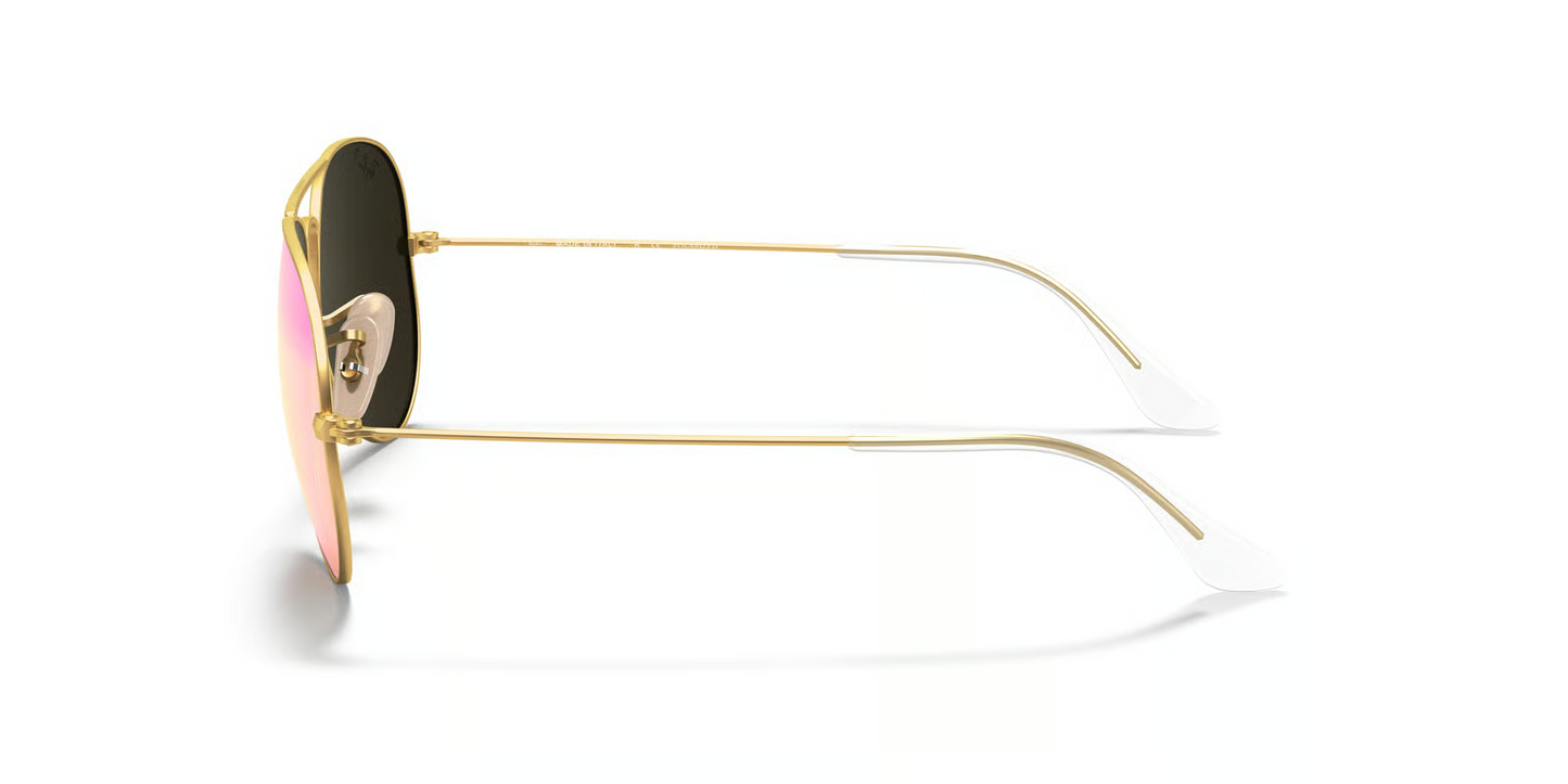 Ray-Ban RB3025 Aviator Large Metal Sunglasses