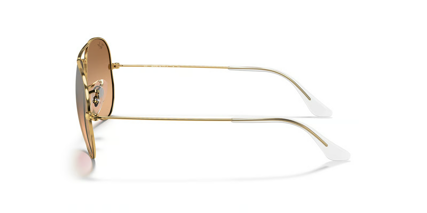Ray-Ban RB3025 Aviator Large Metal Sunglasses