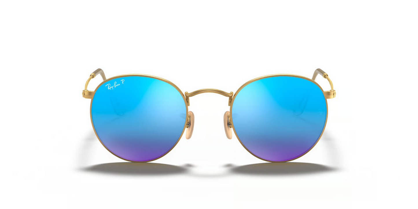 Ray-Ban RB3447 Round Metal Sunglasses
