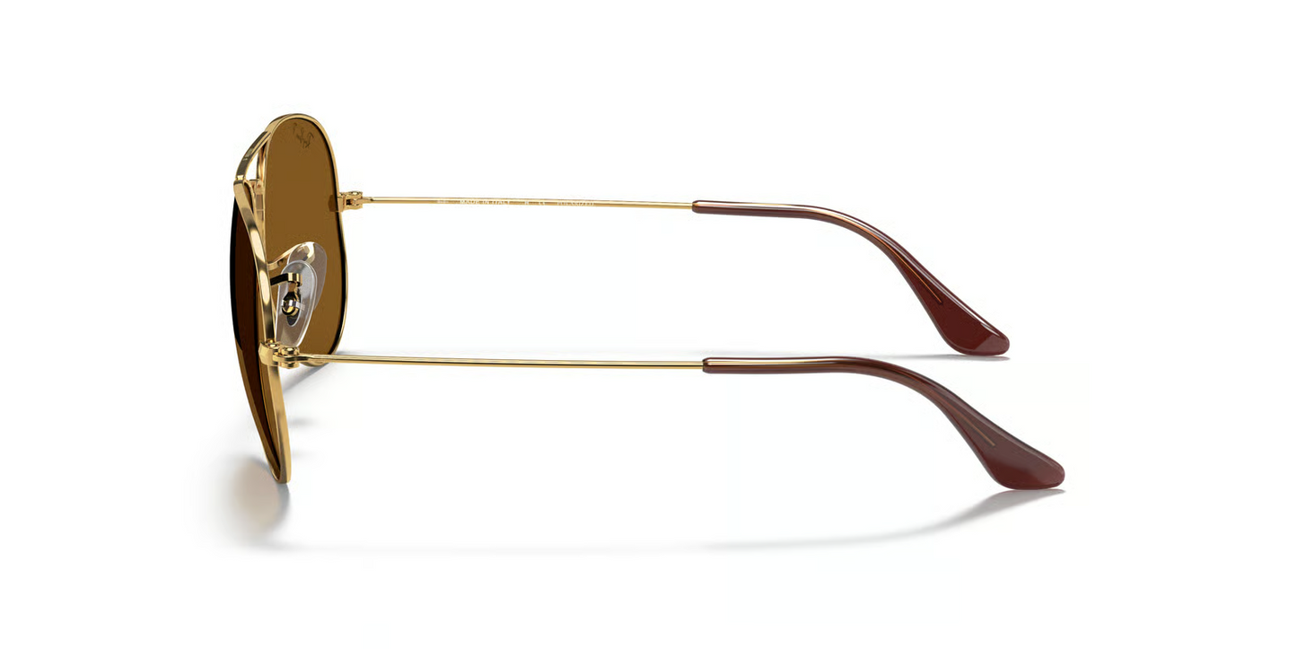 Ray-Ban RB3025 Aviator Large Metal Sunglasses