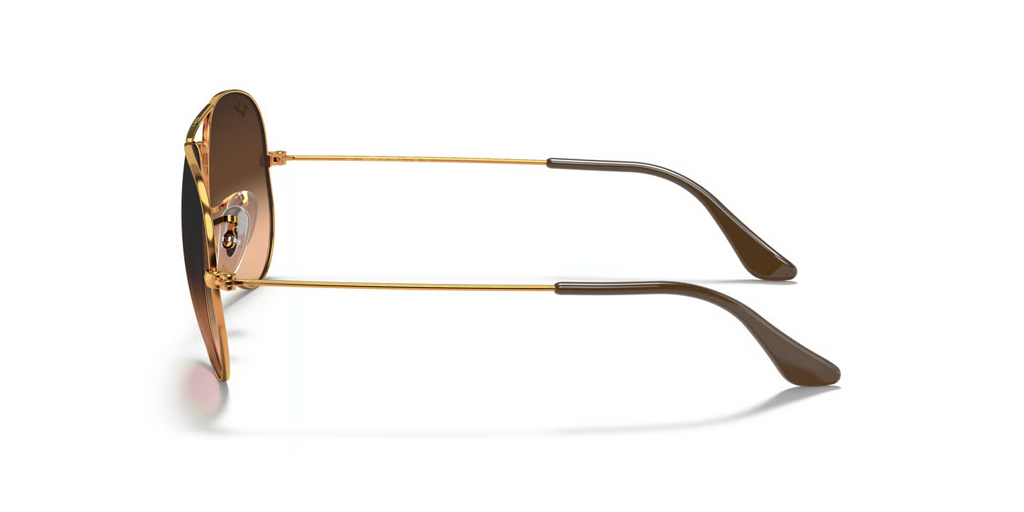 Ray-Ban RB3025 Aviator Large Metal Sunglasses