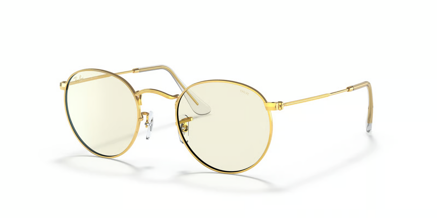 Ray-Ban RB3447 Round Metal Sunglasses