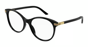 001 - Black with Clear Lenses