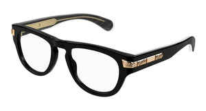 001 - Black with Clear Lenses