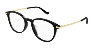 001 - Black with Clear Lenses