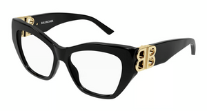 001 - Black with Clear Lenses