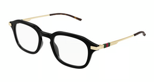 001 - Black with Clear Lenses