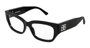 001 - Black with Clear Lenses