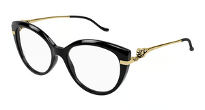 001 - Black with Clear Lenses