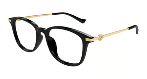 001 - Black with Clear Lenses