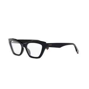001 - Shiny Black with Clear Lenses