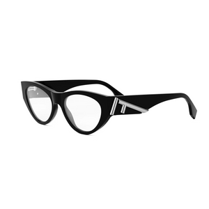 001 - Shiny Black with Clear Lenses