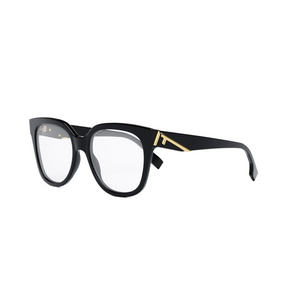 001 - Shiny Black with Clear Lenses