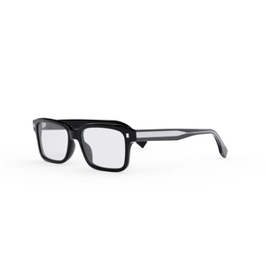 001 - Shiny Black with Clear Lenses