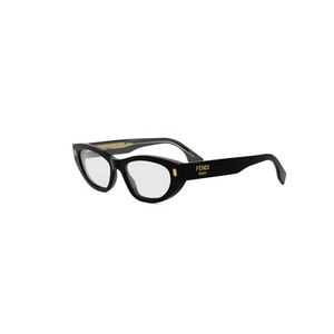 001 - Shiny Black with Clear Lenses