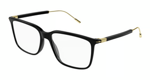 001 - Black with Clear Lenses