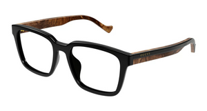 001 - Black with Clear Lenses