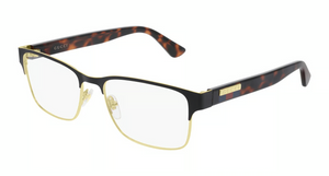 002 - Black With Clear Lenses