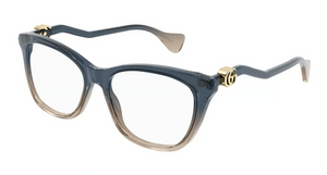 002 - Blue With Clear Lenses