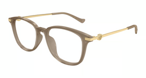002 - Brown with Clear Lenses