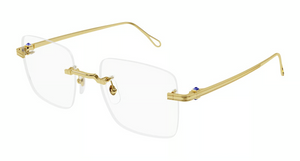 002 - Gold with Clear Lenses