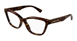 002 - Havana with Clear Lenses