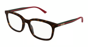 002 - Havana with Clear Lenses