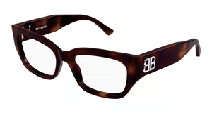 002 - Havana with Clear Lenses