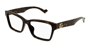 002 - Havana with Clear Lenses
