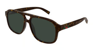 002 - Havana with Green Lenses