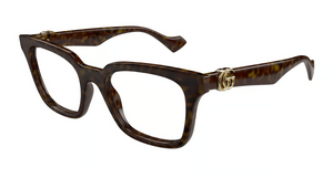 002 - Havana with Clear Lenses