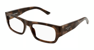 002 - Havana with Clear Lenses