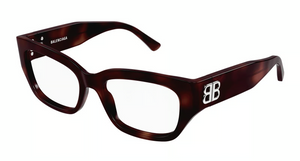 002 - Havana with Clear Lenses
