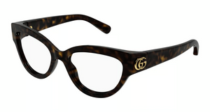 002 - Havana with Clear Lenses