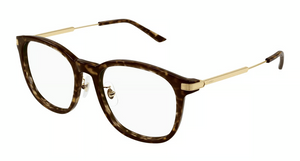002 - Havana with Clear Lenses
