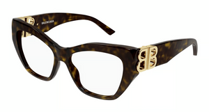 002 - Havana with Clear Lenses
