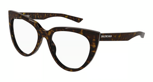 002 - Havana with Clear Lenses