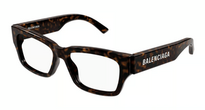 002 - Havana with Clear Lenses