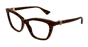 002 - Havana with Clear Lenses