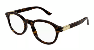 002 - Havana with Clear Lenses