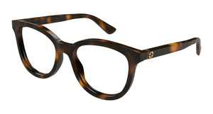 002 - Havana with Clear Lenses