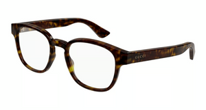 002 - Havana with Clear Lenses