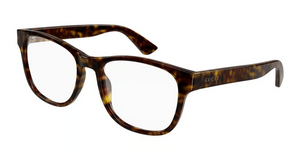 002 - Havana with Clear Lenses