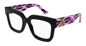 003 - Black with Clear Lenses