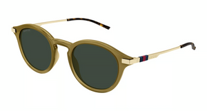 003 - Brown with Green Lenses