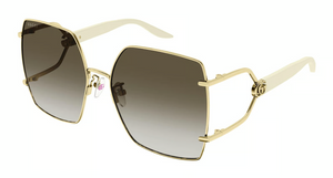 003 - Gold with Brown Lenses