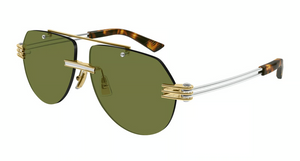 003 - Gold with Green Lenses