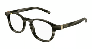 003 - Havana with Clear Lenses