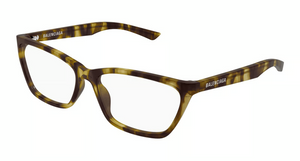 003 - Havana with Clear Lenses