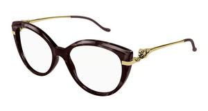003 - Havana with Clear Lenses
